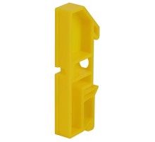 Изолятор для шин  NO-224-66 на DIN-рейку желтый  Б0062805  ЭРА