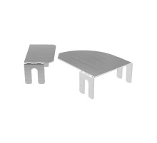 Крышка на горизонтальный изменяемый угол СРО 0-45град. 50, 2,0 мм, алюминий  AKSVH050  DKC