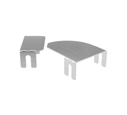 Крышка на горизонтальный изменяемый угол СРО 0-45град. 50, 2,0 мм, алюминий  AKSVH050  DKC