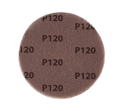 Диск шлифовальный на сетчатой основе 125 мм, Р120, 5 шт  KR-90-0043  Kranz