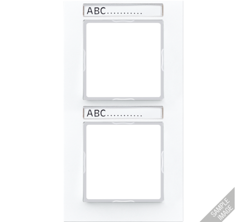 Рамка 5-кратная AC585BFNASW Jung