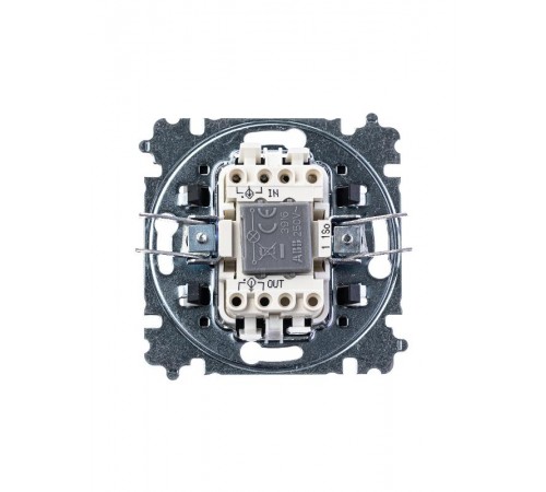 ABB Levit Жемчуг / ледяной Выключатель 1-кл. с подсветкой  3559H-A01446 68W  2CHH590146A6068  ABB