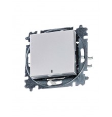 ABB Levit Жемчуг / ледяной Выключатель 1-кл. с подсветкой  3559H-A01446 68W  2CHH590146A6068  ABB