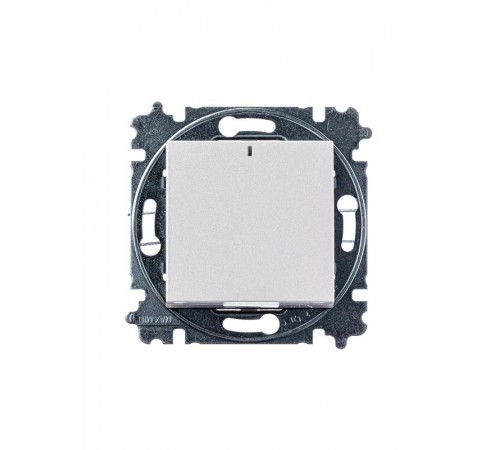 ABB Levit Жемчуг / ледяной Выключатель 1-кл. с подсветкой  3559H-A01446 68W  2CHH590146A6068  ABB