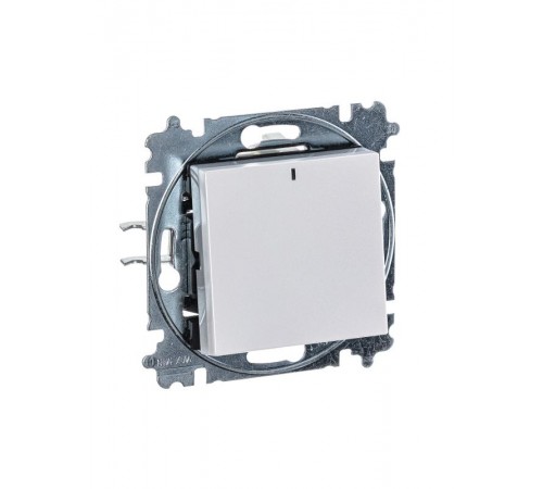 ABB Levit Жемчуг / ледяной Выключатель 1-кл. с подсветкой  3559H-A01446 68W  2CHH590146A6068  ABB