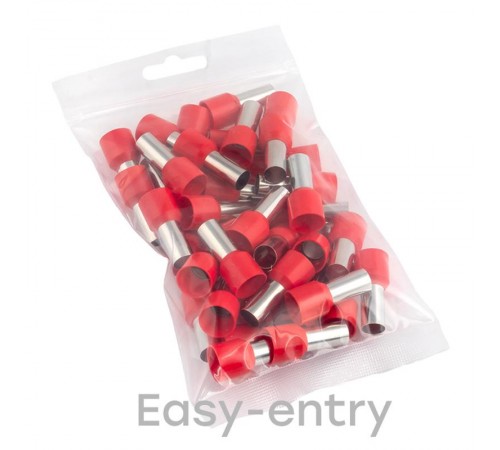 Наконечник штыревой втулочный изолированный НШвИ 35,0-16 (50шт.) EKF PROxima  nhvi-35.0-16  EKF