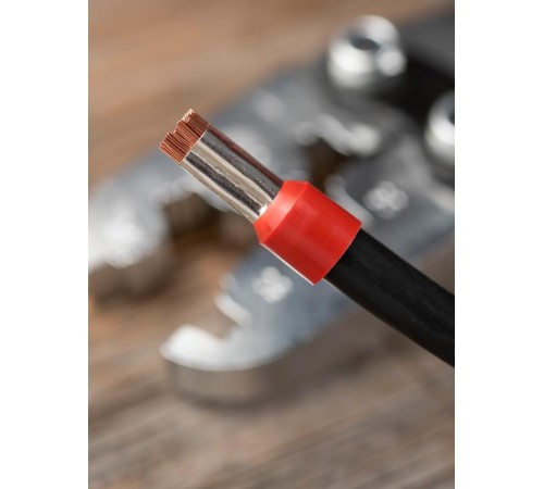 Наконечник штыревой втулочный изолированный НШвИ 35,0-16 (50шт.) EKF PROxima  nhvi-35.0-16  EKF