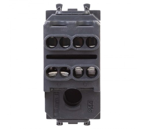 Инвертор (промежуточный переключатель) "Черный квадрат", Avanti, 16A, 1 мод.  4402121  DKC