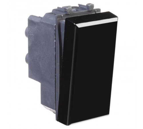 Инвертор (промежуточный переключатель) "Черный квадрат", Avanti, 16A, 1 мод.  4402121  DKC