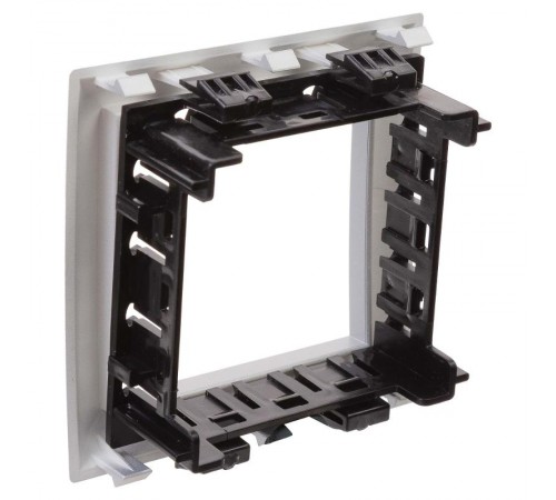 Рамка-суппорт "Avanti" для "In-liner Front", серебристый металлик, 2модуля  4404912  DKC