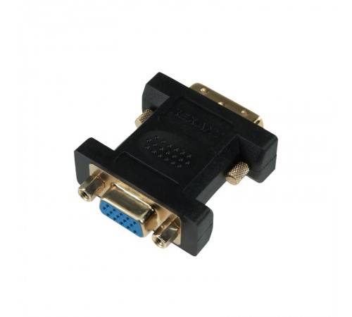 Переходник штекер DVI-I - гнездо VGA  17-6821  REXANT