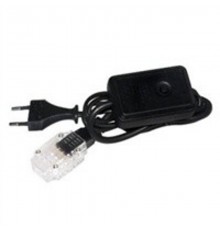 Контроллер 10-50м 3W для квадр. дюралайта LED-F3W со светодиодами (шнур 1м), LD121  26075  FERON