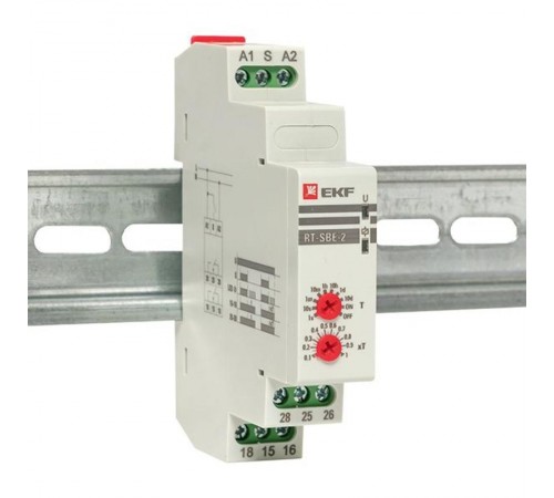 Реле времени (задержка выключ. после пропад. сигн.) RT-SBE-2 EKF PROxima  rt-sbe-2  EKF