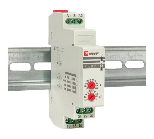 Реле времени (задержка выключ. после пропад. сигн.) RT-SBE-2 EKF PROxima  rt-sbe-2  EKF