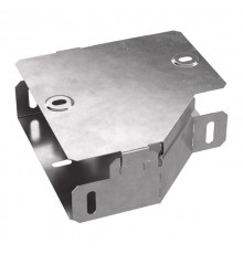 Переходник левый с крышкой Стандарт 150х100х50  PR16.0486  Промрукав