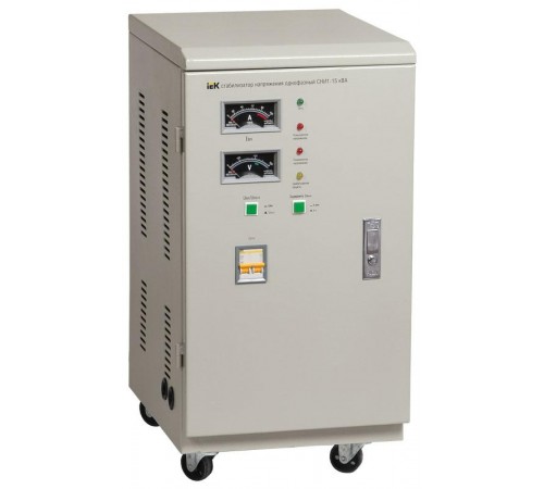 Стабилизатор напряжения СНИ1-15 кВА однофазный   IVS10-1-15000  IEK
