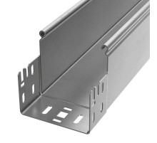 Лоток неперфорированный Профи INOX (AISI 304) 100х100x3000 (1,5 мм) (6 м/уп)  PR16.13952  Промрукав