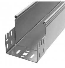 Лоток неперфорированный Профи INOX (AISI 304) 100х100x3000 (1,0 мм) (6 м/уп)  PR16.13994  Промрукав