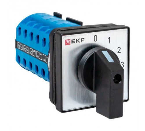 Переключатель кулачковый ПК-1-103 10А 3P "0-1-2-3" IP65  pk-1-103-10-65  EKF