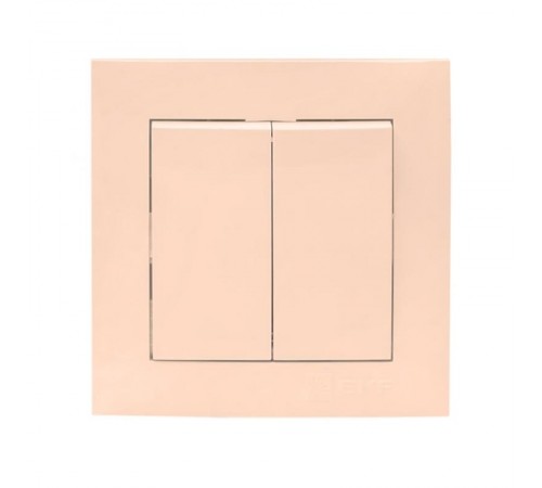 Валенсия выключатель 2-кл. 10А кремовый EKF PROxima   EWV10-023-20   EKF