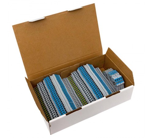 Колодка клеммная пружинная JXB-ST-2.5-NLPE 30A  plc-jxb-st-2.5-nlpe  EKF