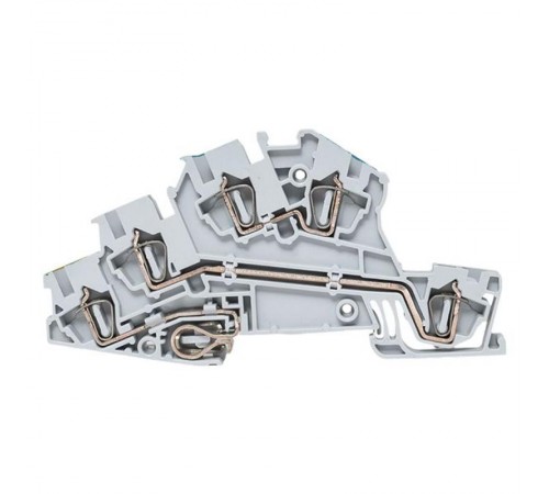 Колодка клеммная пружинная JXB-ST-2.5-NLPE 30A  plc-jxb-st-2.5-nlpe  EKF