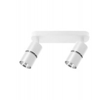 ML1862 ZEN светильник настенно-потолочный под лампу GU10, белый, хром  48644  FERON