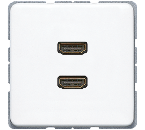 Мультимедиа-розетка MACD1133WW Jung