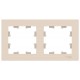 AtlasDesign Бежевый Рамка 2-ая, универсальная  ATN000202  SE