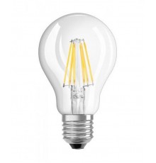 Лампа светодиодная LED BASE CLASSIC A 60 CL 7 W/2700K E27  4052899972018  OSRAM