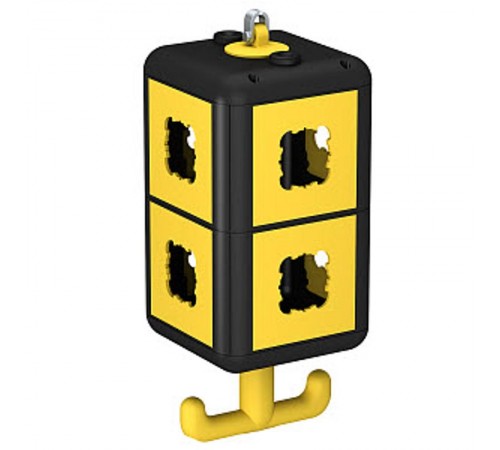 Корпус блока питания VH-8 (пустой) 140x140x252 мм (черный) (VH-8 LG8P2)  6109820  OBO Bettermann