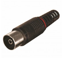 РАЗЪЁМ  гнездо  TV  без пайки  Черный  05-2044-2  PROconnect