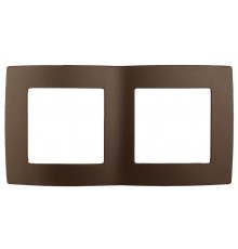 Рамка на 2 поста 12-5002-13  ,  бронза  Б0019371  ЭРА