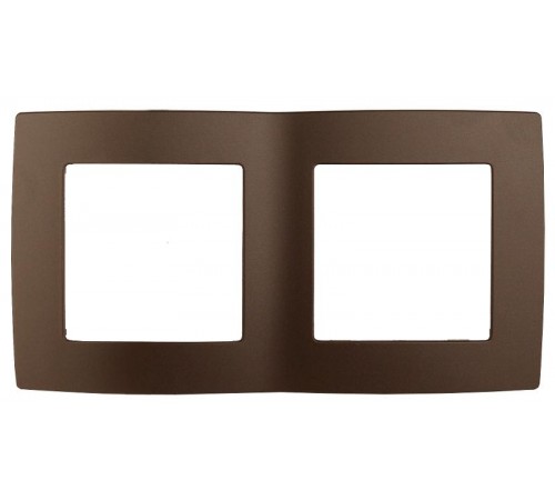 Рамка на 2 поста 12-5002-13  ,  бронза  Б0019371  ЭРА