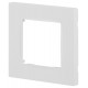 Рамка для розеток и выключателей  Серия 12 12-5201-01М на 1 пост, Классик, белый матовый  Б0067738  ЭРА