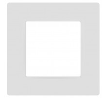 Рамка для розеток и выключателей  Серия 12 12-5201-01М на 1 пост, Классик, белый матовый  Б0067738  ЭРА