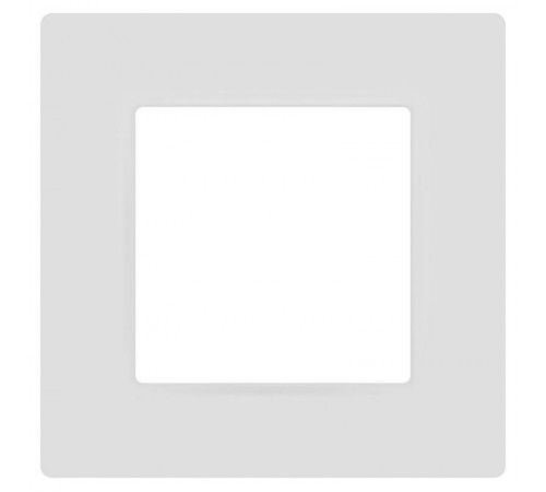 Рамка для розеток и выключателей  Серия 12 12-5201-01М на 1 пост, Классик, белый матовый  Б0067738  ЭРА