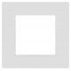 Рамка для розеток и выключателей  Серия 12 12-5201-01М на 1 пост, Классик, белый матовый  Б0067738  ЭРА