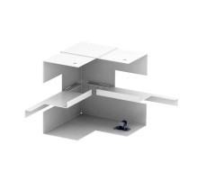 Внутренний угол кабельного канала Rapid 80 нерегулируемый 70x130 мм (сталь,белый) (GS-SI70130RW)  6277240  OBO Bettermann