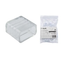 Заглушка для LED ленты 5050, 12-14 мм, прозрачный, UCW-Q220 K12 CLEAR 025 POLYBAG 25 шт/упак  10974  Volpe