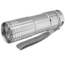 Фонарь универсальный NPT-CM07-3АAA алюм.9LED, блист.  94928  Navigator