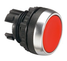 Кнопка с пружинным возвратом  22,3 - Osmoz - для комплектации - потайная головка - без подсветки - красный  023801  Legrand