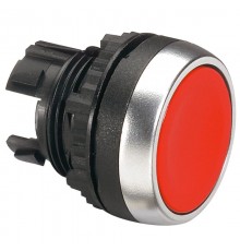 Кнопка с пружинным возвратом  22,3 - Osmoz - для комплектации - потайная головка - без подсветки - красный  023801  Legrand