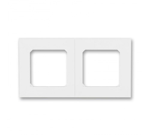 ABB Levit Белый / белый Рамка 2-ая  3901H-A05020 03W  2CHH015020A6003  ABB