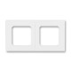 ABB Levit Белый / белый Рамка 2-ая  3901H-A05020 03W  2CHH015020A6003  ABB