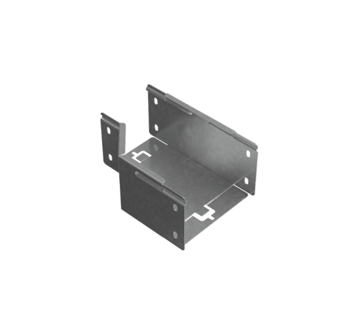 Переходник правый 100х100-150 мм "ПЛЮС" HD  PDplus100-100-150-R HD   КМ-профиль