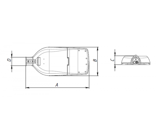 Светильник светодиодный CARAVELLA G2 40W DW1 827 RAL9005 QUL  1354001420  Световые Технологии