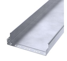 Лоток неперфорированный Профи INOX (AISI 316) 400х100x3000 (1,5 мм) (6 м/уп)  PR16.13628  Промрукав