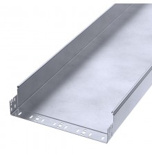 Лоток неперфорированный Профи INOX (AISI 316) 400х100x3000 (1,5 мм) (6 м/уп)  PR16.13628  Промрукав