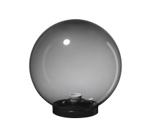 Светильник НТУ 03-100-302 шар d=300 мм IP54 (дымчатый ПММА, основание плоское ПК 145, Е27)  SQ0330-0633  TDM